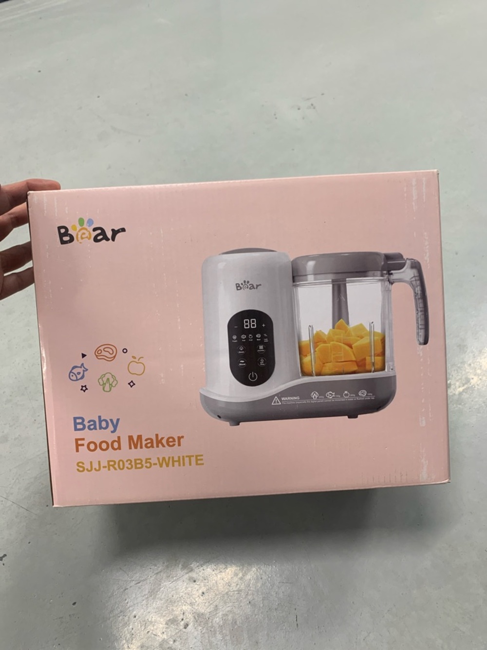 Bear Baby Food Maker - White